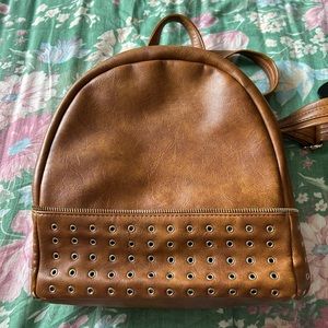 Sole Society Mini women’s backpack book bag purse leather